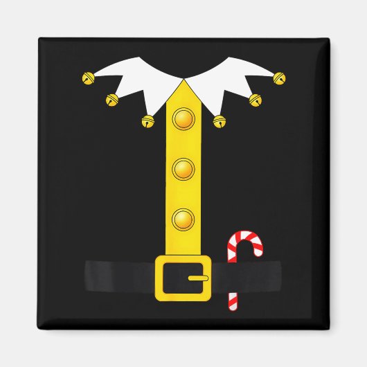 Aimant Christmas Elf Costume (Devant)