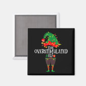 Aimant Christmas Elf Family Matching Group The Elf Overst (Recto/Verso)
