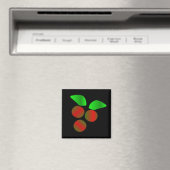 Aimant Christmas Holly (In Situ (Lave-vaisselle))