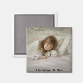 Aimant Christmas Kitten (Recto/Verso)