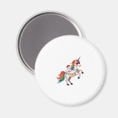 Aimant Christmas Poodle Unicorn Sunglasses Poodles Tank T (Recto/Verso)