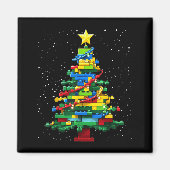 Aimant Christmas Tree Block Brick Building Xmas Master Bu (Devant)