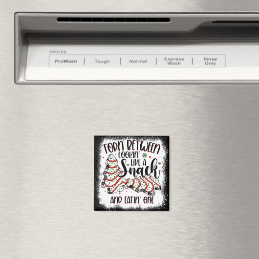 Aimant Christmas Tree Cake Torn Between Lookin Like A Sna (In Situ (Lave-vaisselle))