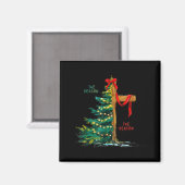 Aimant Christmas Tree The Season Jesus Cross Faith Holida (Recto/Verso)