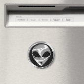 AIMANT CHROME ALIEN HEAD (In Situ (Lave-vaisselle))
