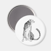 Aimant Chrome Cheetah (Recto/Verso)