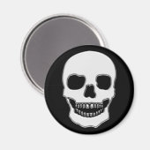 AIMANT CHROME SKULL (Recto/Verso)