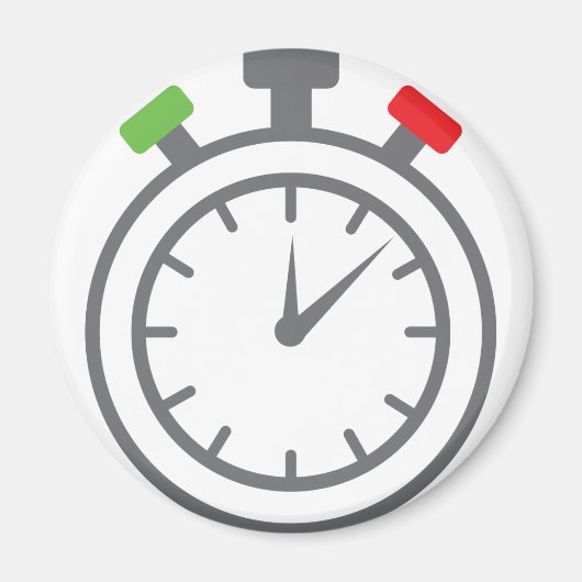 Aimant chronomètre - minuteur d'alarme (Devant)