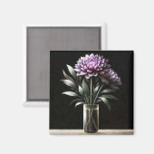 Aimant Chrysanthème (Recto/Verso)