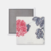 Aimant Chrysanthème (Recto/Verso)