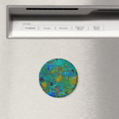 Aimant Chrysocolla de Blue Cliff (In Situ (Lave-vaisselle))