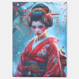 Aimant Chuchotements d'une Maiko cramoisie