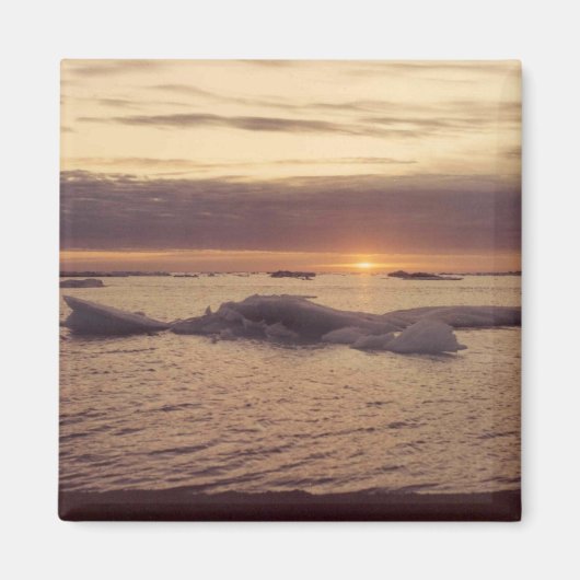 Aimant Chukchi Sea Fall Ice Barre Alaska Photo Design (Devant)