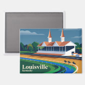 Aimant Churchill Downs Kentucky (Recto/Verso)