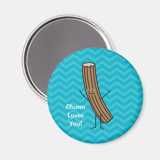 Aimant Churro T'Aime ! (Recto/Verso)