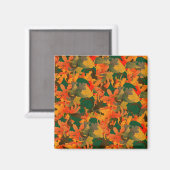 Aimant Chute du Motif Feuille pour l'automne (Recto/Verso)