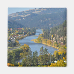 Aimant Chute sur Clearwater River Idaho