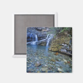 Aimant Chutes Cameron dans le parc national des Lacs-Wate (Recto/Verso)