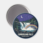 Aimant Chutes de Cumberland Kentucky (Recto/Verso)