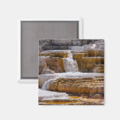 Aimant Chutes de Mammoth Springs (Recto/Verso)