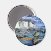 Aimant Chutes d'Iguasu (Recto/Verso)