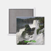 Aimant Chutes d'Iguazu (Recto/Verso)