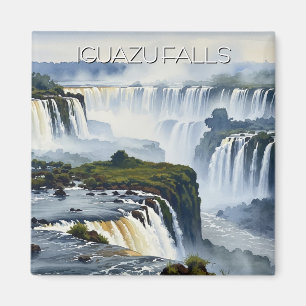 Aimant Chutes d'Iguazu brouillardeuses Argentine