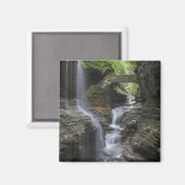 Aimant Chutes du printemps à Watkins Glen (Recto/Verso)