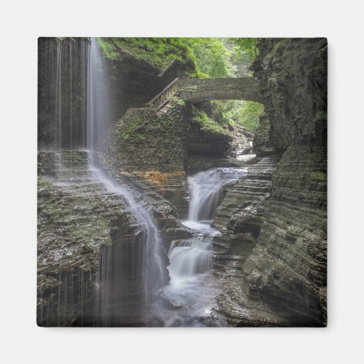 Aimant Chutes du printemps à Watkins Glen (Devant)