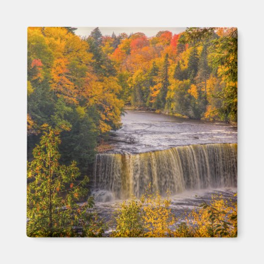 Aimant Chutes supérieures avec couleurs d'automne (Devant)