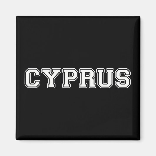 Aimant Chypre (Devant)