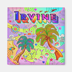 Aimant cible de vacances en fer