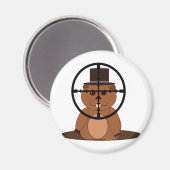 Aimant Cible : marmotte (Recto/Verso)
