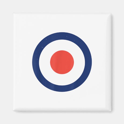 Aimant Cible Mod Force aérienne Ciblée Ciblée De Bullseye (Devant)