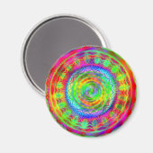 Aimant Cible Tie-dye (Recto/Verso)