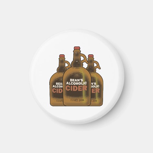 Aimant Cidre de haricot (Devant)