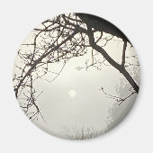 Aimant Ciel blanc et soleil encadrés de manière spectacul (Devant)