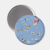 Aimant Ciel bleu (Recto/Verso)