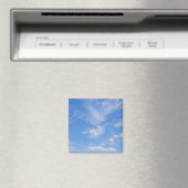 Aimant Ciel Bleu Avec Nuages Agités (In Situ (Lave-vaisselle))