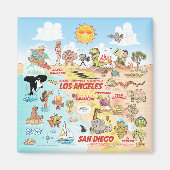 Aimant Ciel bleu SoCal (Devant)