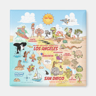 Aimant Ciel bleu SoCal