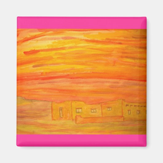 Aimant Ciel de père Noël fe (Devant)