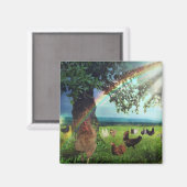 Aimant Ciel de poulet (Recto/Verso)