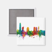 Aimant Ciel de Santiago du Chili (Recto/Verso)