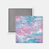 Aimant Ciel rêvé rose et bleu (Recto/Verso)