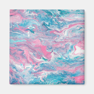 Aimant Ciel rêvé rose et bleu
