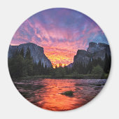 Aimant Ciel vibrant | Yosemite Valley (Devant)