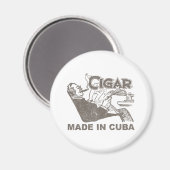 Aimant Cigare Fabriqué À Cuba (Recto/Verso)