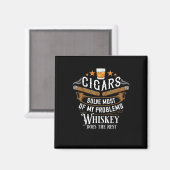 Aimant Cigars Solve Most Of My Problems Whiskey (Recto/Verso)