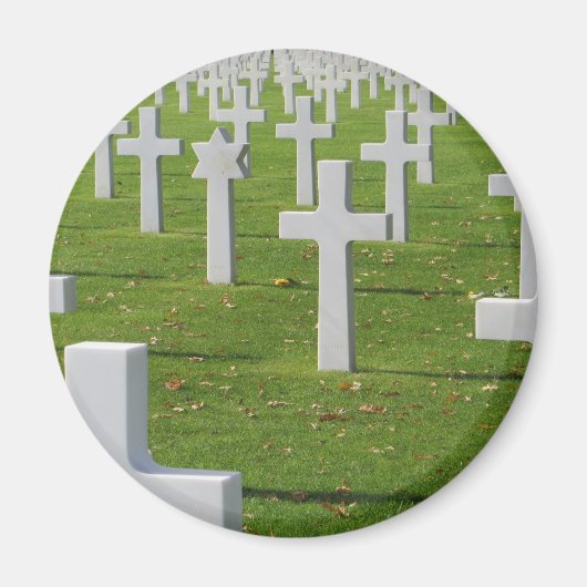 Aimant Cimetière américain en Normandie (Devant)